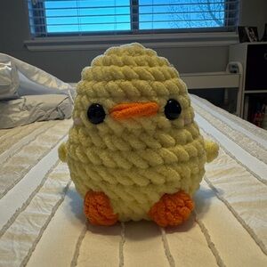 Crochet baby duck